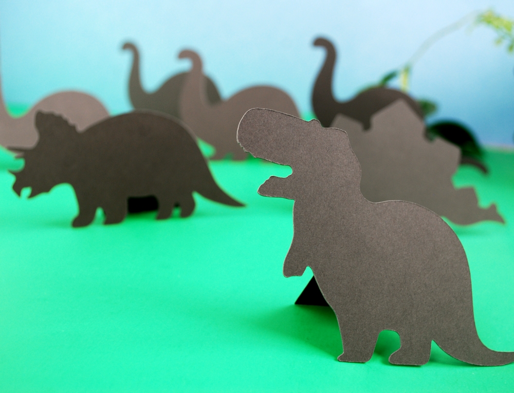 Dinosaurs Shaped Place Cards Set of 24 - Image 5