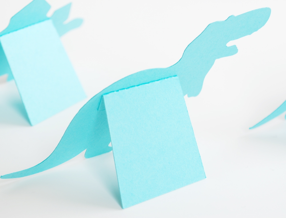 Dinosaurs Shaped Place Cards Set of 24 - Image 2