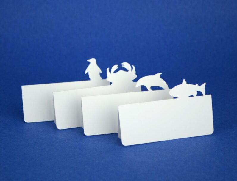 Ocean Animals Place Cards Set of 24 [Set A]