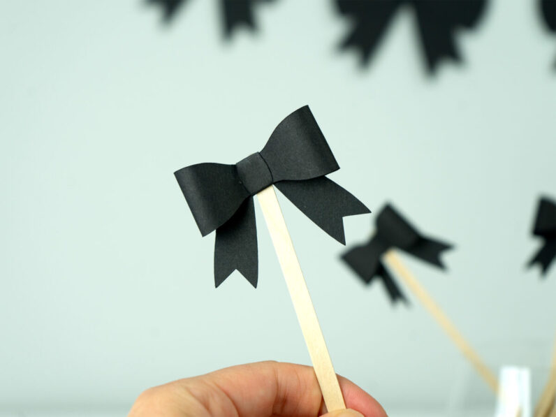 Ribbon Bow Drink Stirrers BW801775